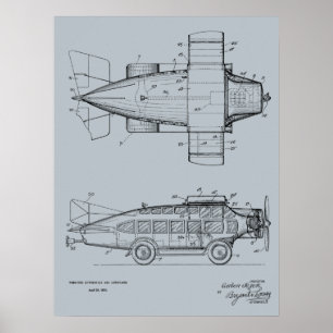 Impresión de dibujos de patentes de patentes de av