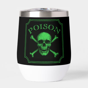 Impresión de diseño de Halloween con cráneo de env