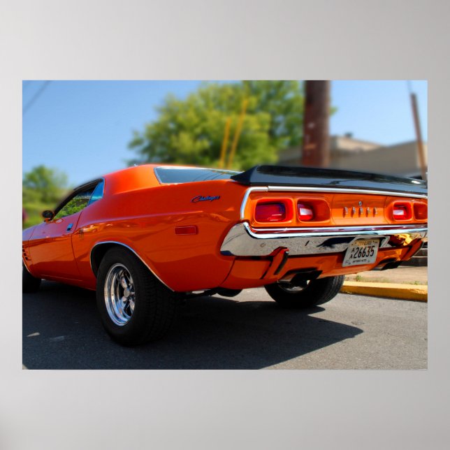 Impresión de Dodge Challenger (Frente)