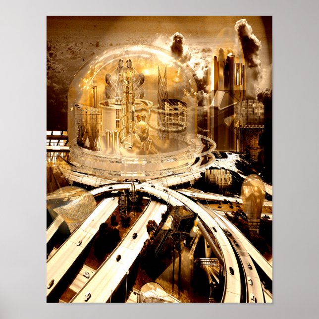 Impresión de domo diafánico (Frente)