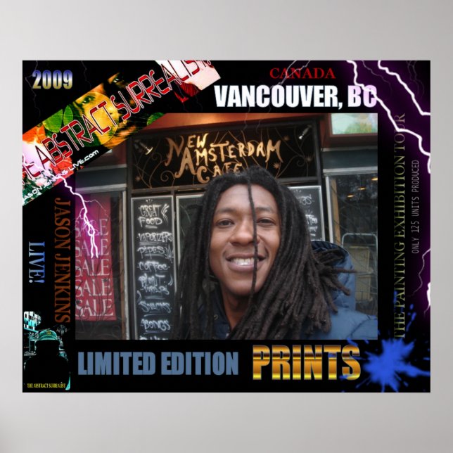 IMPRESIÓN DE EDICIÓN LIMITADA JASON JENKINS EN VIV (Frente)