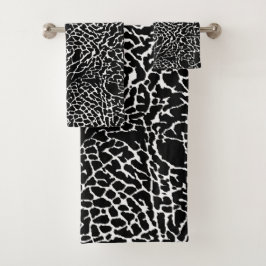 Impresión de elefantes blancos y negros