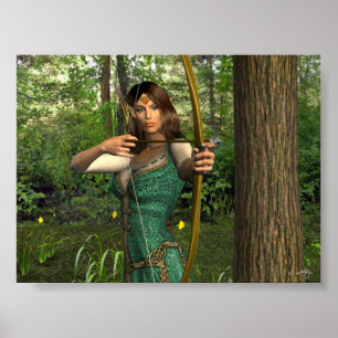 Impresión de "Elven Archer"