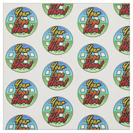 Impresión de encargo de la tela del logotipo,