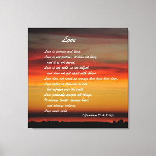 Impresión de encargo del arte del "amor" con 1