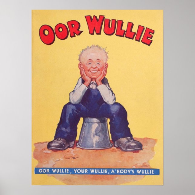 Impresión de época de Oor Wullie 1941 (Frente)