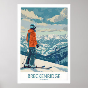 Impresión de esquí Breckenridge - Colorado 1