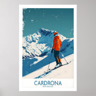 Impresión de esquí de Cardrona - Nueva Zelanda 1