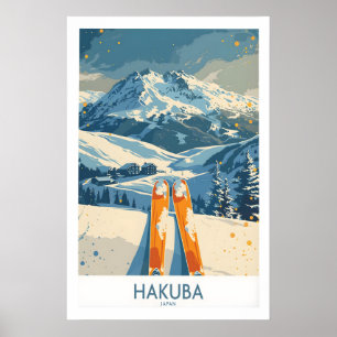 Impresión de esquí de Hakuba - Japón 1