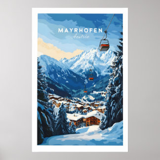 Impresión de esquí de Mayrhofen 1