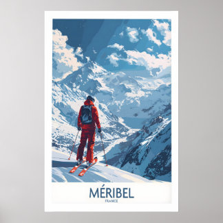 Impresión de esquí de Meribel - Francia 1