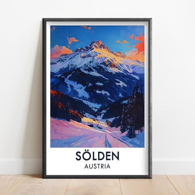 Impresión de esquí de Sölden - Sölden Austria - Re (Subido por el creador)
