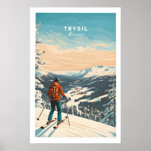 Impresión de esquí Trysil Noruega 1