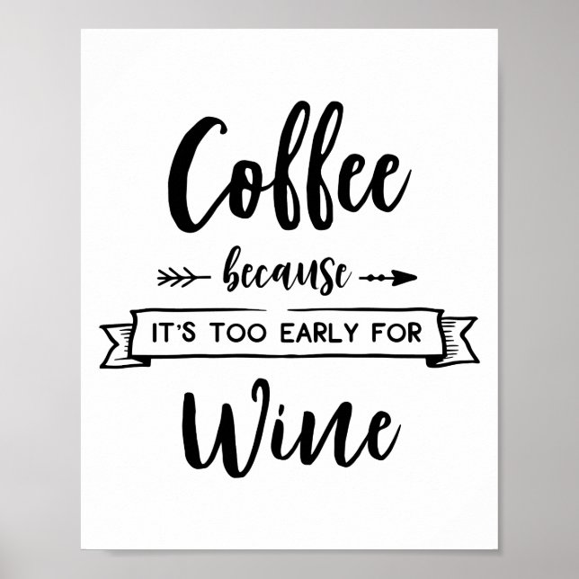 Impresión de estación de café (Frente)