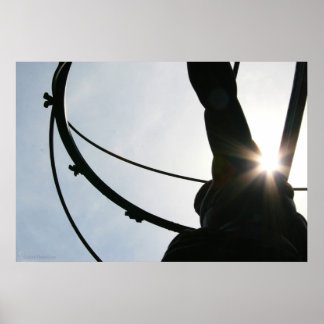 Impresión de estatua de Atlas