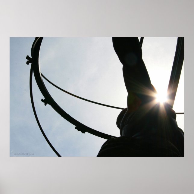 Impresión de estatua de Atlas (Frente)