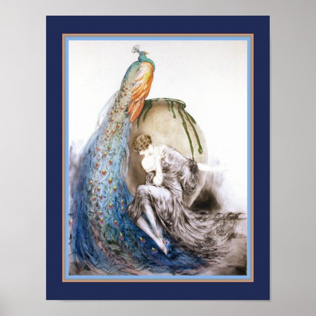 Impresión de estilo Art Deco de Louis Icart (Frente)