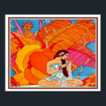 Impresión de estilo Art Deco Tropical Asiático, 19<br><div class="desc">Impresión de estilo Art Deco tropical asiático de colores vivos - 16x20</div>