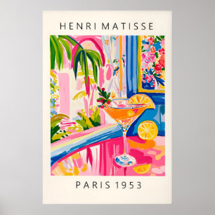 Impresión de estilo Matisse de Aperol Spritz Dopam