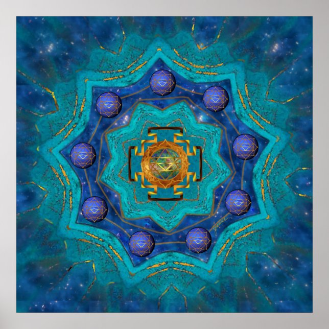 Impresión de estrella de Indira (Frente)