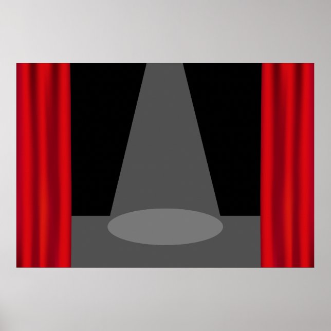 Impresión de etapa de teatro (Frente)