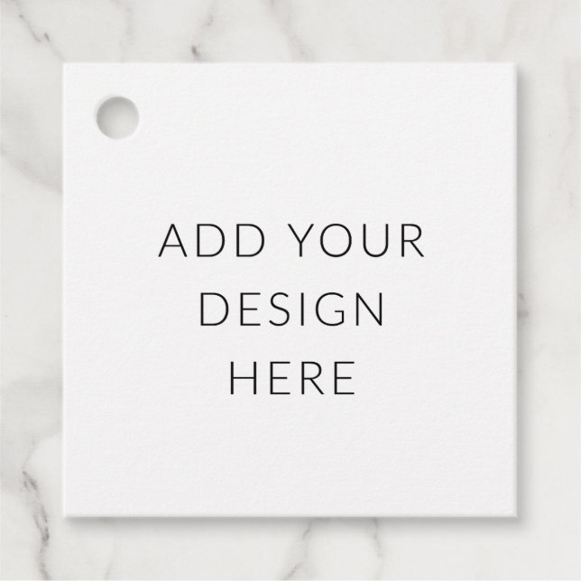 Impresión de etiqueta cuadrada de 2" (Anverso)