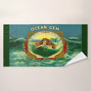Impresión de etiqueta de cigarro de sirena oceán