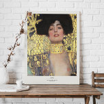 Impresión de exposición de arte Gustav Klimt Judit<br><div class="desc">Impresión de exposición de arte Gustav Klimt Judith</div>