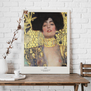 Impresión de exposición de arte Gustav Klimt Judit