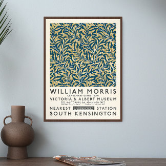 Impresión de exposición de arte William Morris Wil