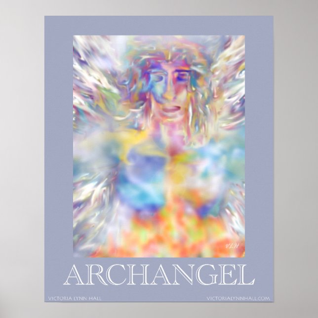 Impresión de fantasía de arte digital Archangel (Frente)