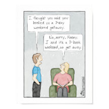 Impresión de fin de semana de 3 libros