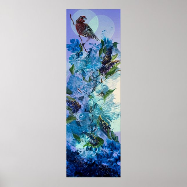 Impresión de fincas y flores (Frente)