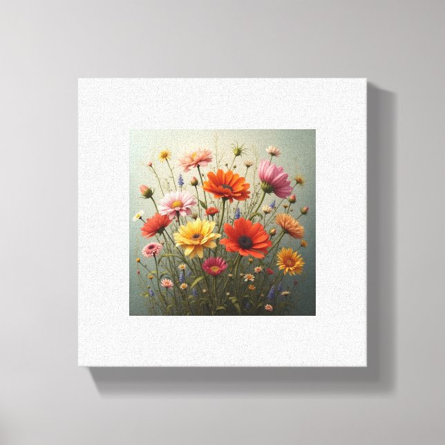 Impresión de flor (Anverso)