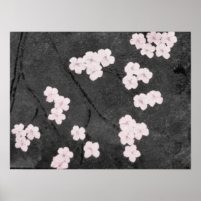 Impresión de flores de cerezo (Frente)