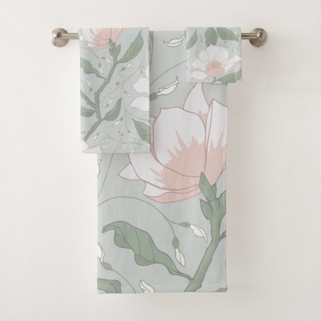 Impresión de flores de magnolia (In situ)