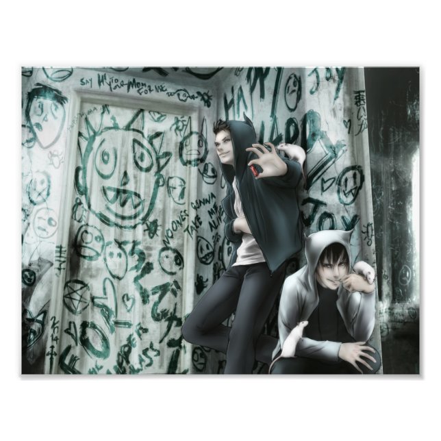 IMPRESIÓN DE FOTO DE NIÑOS MALOS (Frente)