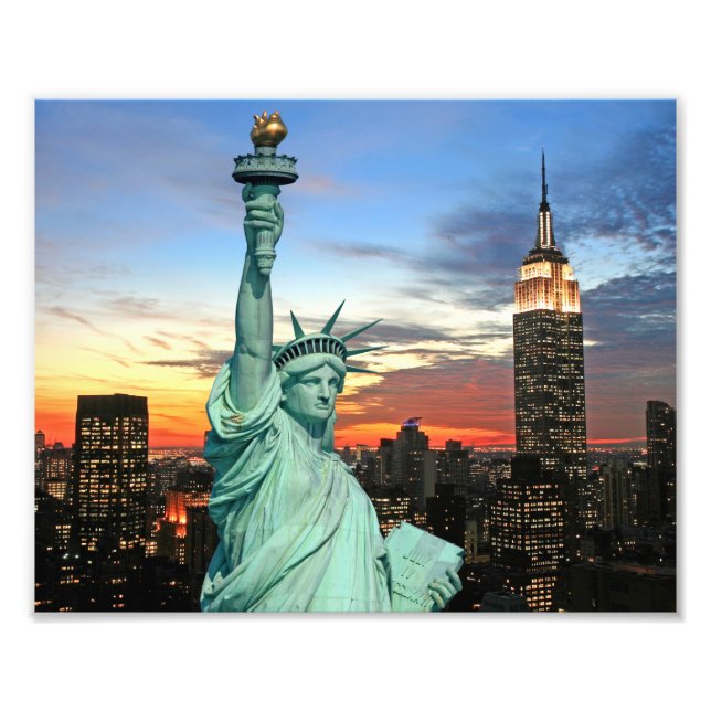 Impresión de foto de Nueva York (Frente)