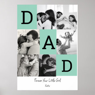 Impresión de foto personalizada para papá, regalo