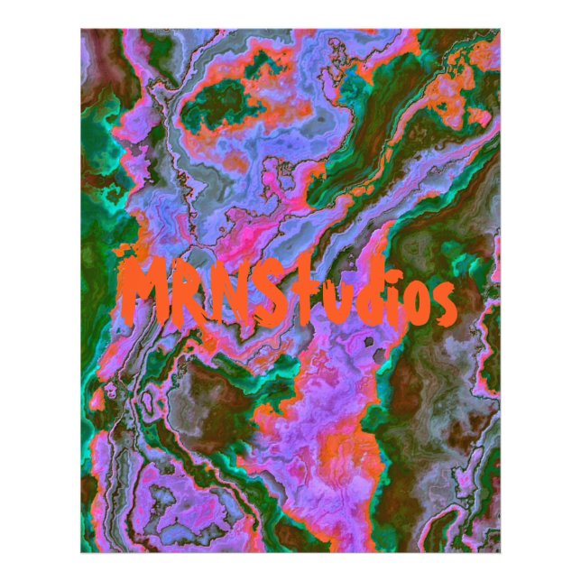 Impresión de fotografías de mármol agrio (Frente)