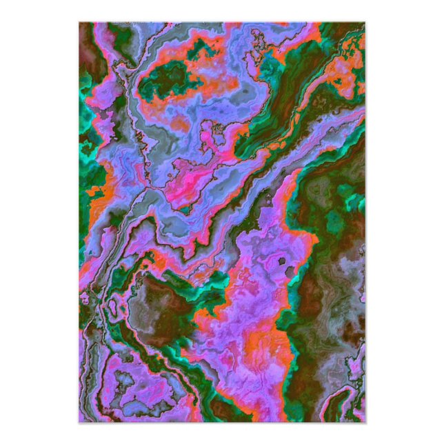 Impresión de fotografías de mármol agrio (Frente)