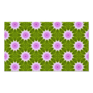 Impresión de fotos de copos de nieve rosa