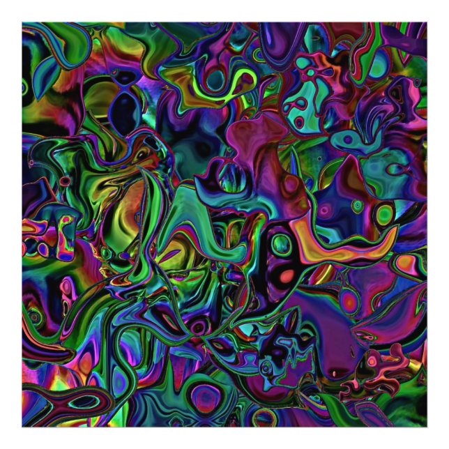 Impresión de fotos de derretimiento cerebral (Frente)