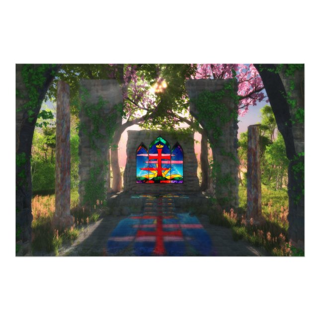 Impresión de fotos de Eternal Light Easter (Frente)