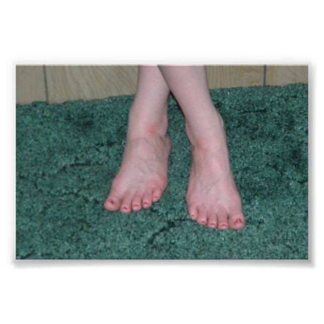 Impresión de fotos de pies de ámbar (Frente)