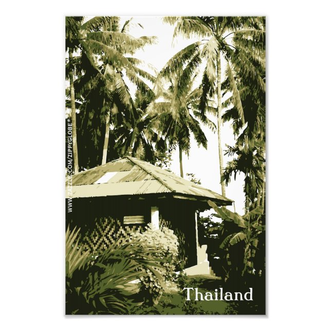 Impresión de Fotos de Tailandia (Frente)