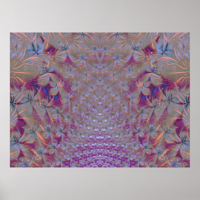 Impresión de fractal de diseño personalizado (Frente)