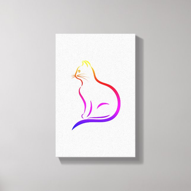 Impresión de gato (Anverso)