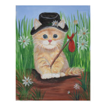 Impresión de gato de Hobo