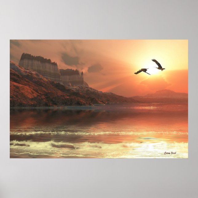 Impresión de ghost Seascape (Frente)